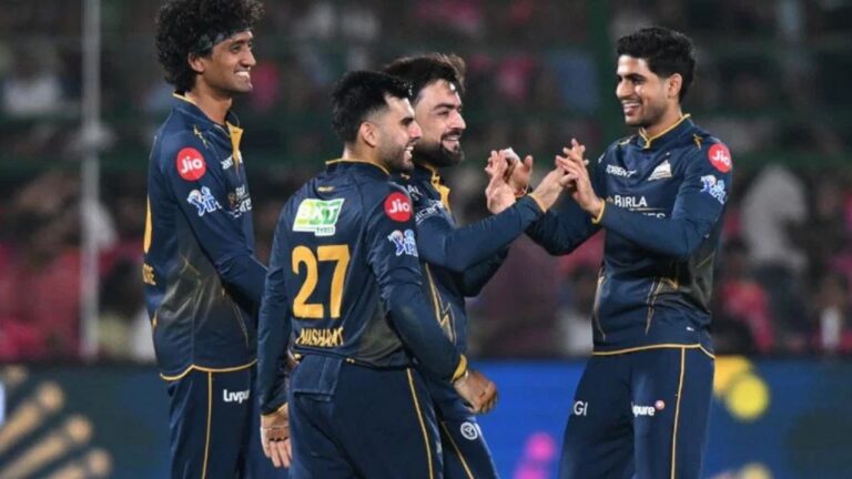 IPL 2026: گجرات ٹائٹنز کی پلے آف دوڑ، کے کے آر سے شکست کے بعد صورتحال