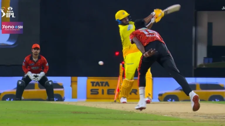 IPL 2024: ثاقب حسین کی شاندار بولنگ، چنئی سپر کنگز مشکلات کا شکار