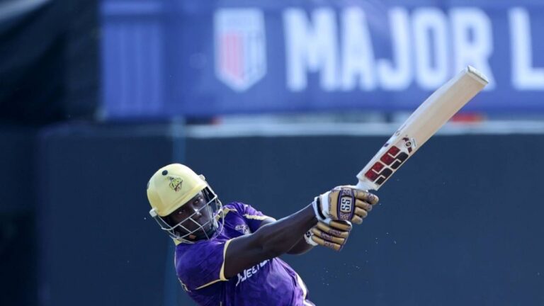 Powell, Narine dazzle as LAKR thump Orcas by 81 runs – پاول، نارین نے لاس اینجلس نائٹ رائیڈرز کو اورکاز کو 81 رنز سے شکست دی